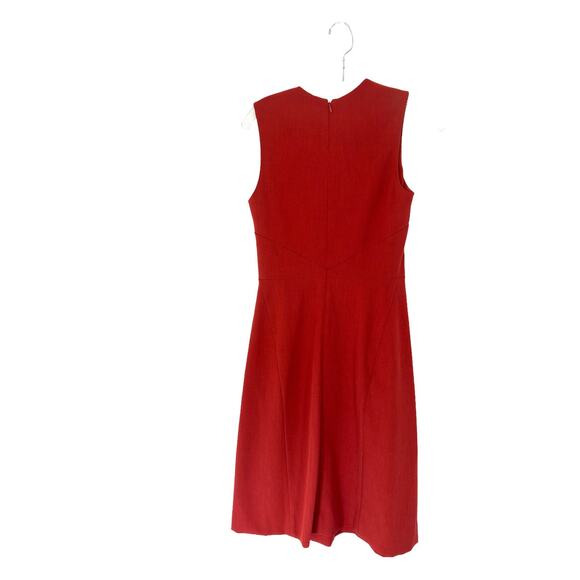 M.M. Lafleur Chili Flake Career Business Office The Annie Sheath Dress Size 4 - Picture 7 of 11